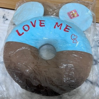 迪士尼 米奇 樣式 抱枕 靠墊 甜甜圈