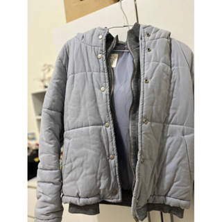 水藍色baby blue羽絨外套
