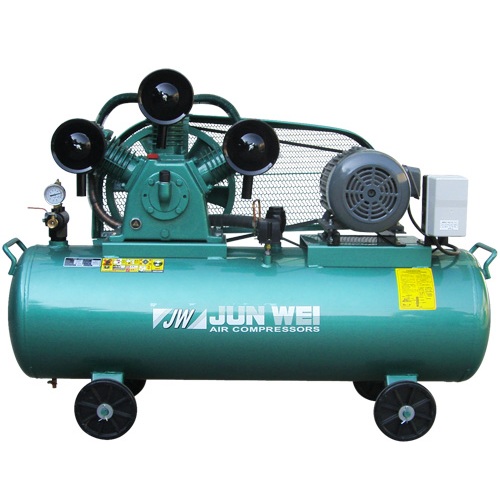 *超級五金* 全新 5HP 皮帶式 155L 低壓動力三相馬達 JW-305P 空壓機/空氣壓縮 送風槍.風管