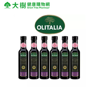 【Olitalia奧利塔】摩典那巴薩米可醋禮盒組(250mlx6瓶) 廠商直送 大樹