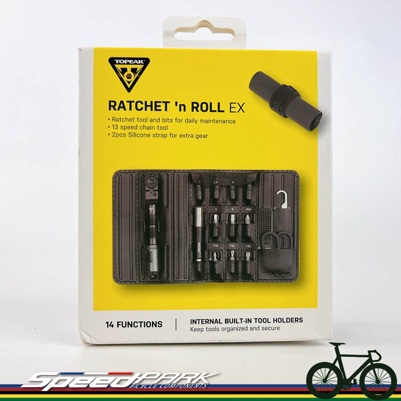 【速度公園】TOPEAK RATCHET'n ROLL EX 工具捆包套組 TT2608 皮革收納包 打鏈器 鏈條勾