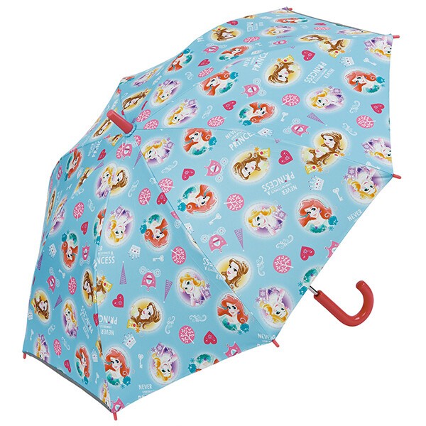 *小波日貨*現貨台灣出貨 日本 Skater 兒童 卡通 迪士尼公主 50CM 長傘 抗UV 晴雨傘 陽傘 雨傘