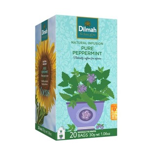 新貨到【即享萌茶洋行】Dilmah帝瑪天然薄荷葉茶20茶包/盒促銷中