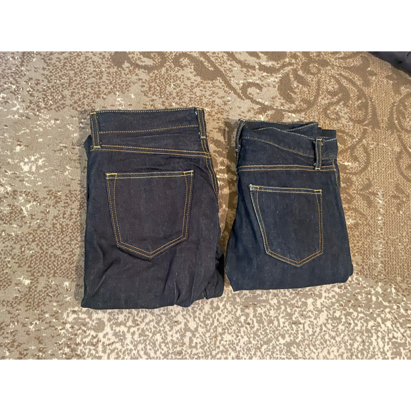 Uniqlo jeans regular 原色牛仔褲