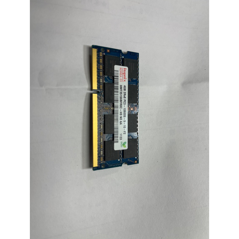 DDR 3筆電記憶體4G, 海力士1060S，便宜賣$199可面交