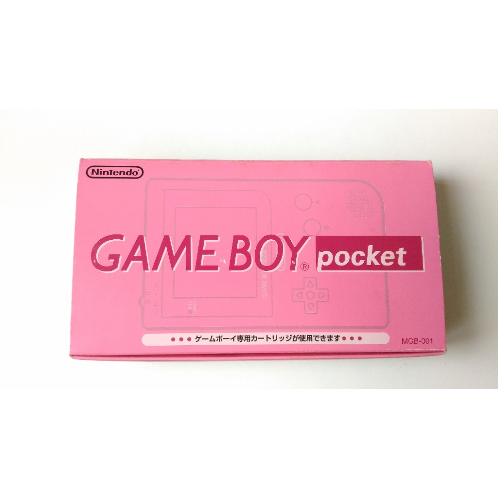 任天堂 GAME BOY pocket GBP 粉紅色 主機 盒裝