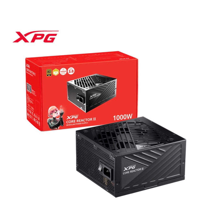 XPG 威剛 CORE REACTOR II 1000W 1200W 全模組 金牌 GEN5 12VHPWR 電源供應器