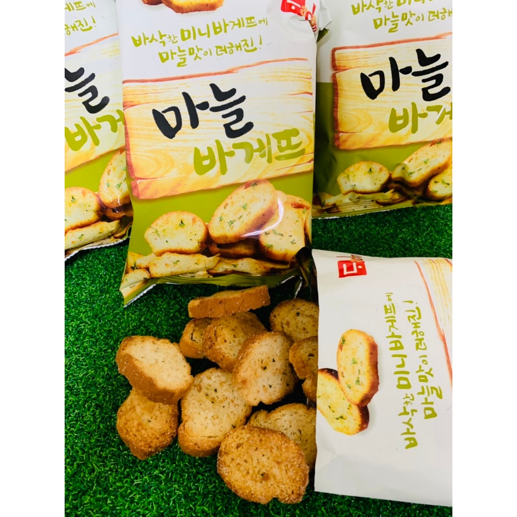 現貨(KK mart)韓國 DADAM 大蒜麵包餅乾 100g 大蒜麵包 餅乾 奶油香蒜 麵包餅 蒜味餅乾 香蒜餅乾