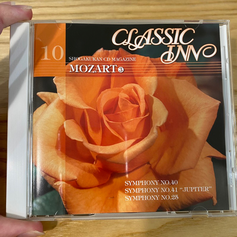 喃喃字旅二手CD 古典《Classic INN MOZART SYMPHONY NO.40 41 JUPITER》EMI
