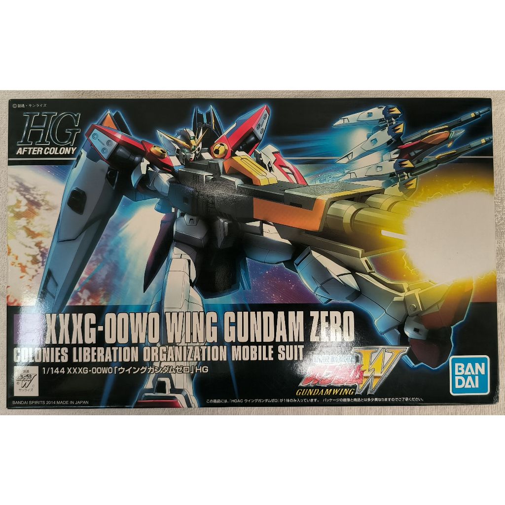 鋼彈 W 1/144 HG #174 飛翼零式鋼彈 WING GUNDAM ZERO