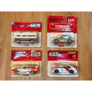 [TAKARA TOMY] Tomica 舊紅標 吊卡 40 75 100 104 三菱EVO 1200LSE GTR