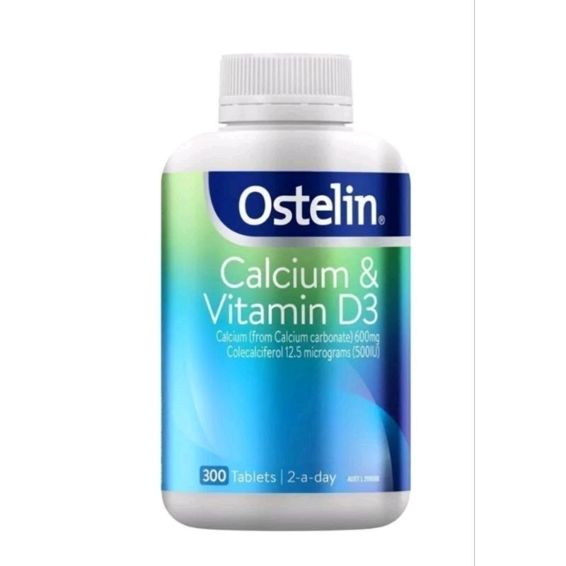 澳洲Ostelin 成人鈣+維生素D3 300粒