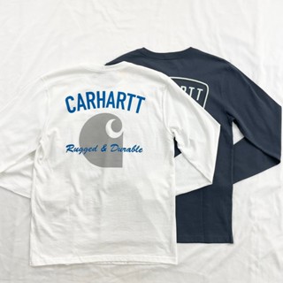 ⚡衝評 回頭率系列 Carhartt 厚磅長T 背後設計款 大尺碼 現貨 長袖 T恤 #9554