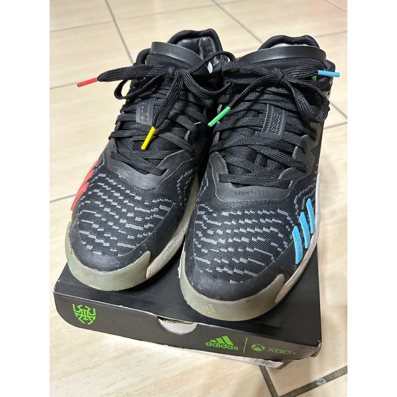 Adidas 愛迪達 DON ISSUE 4J XBOX 大童鞋 US6.5號 中古鞋 台灣專櫃貨