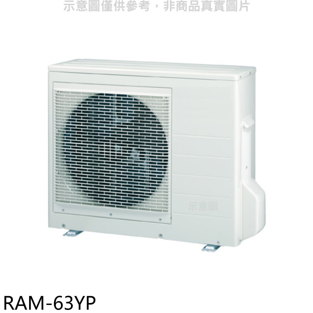 日立江森【RAM-63YP】變頻冷暖1對2分離式冷氣外機 歡迎議價