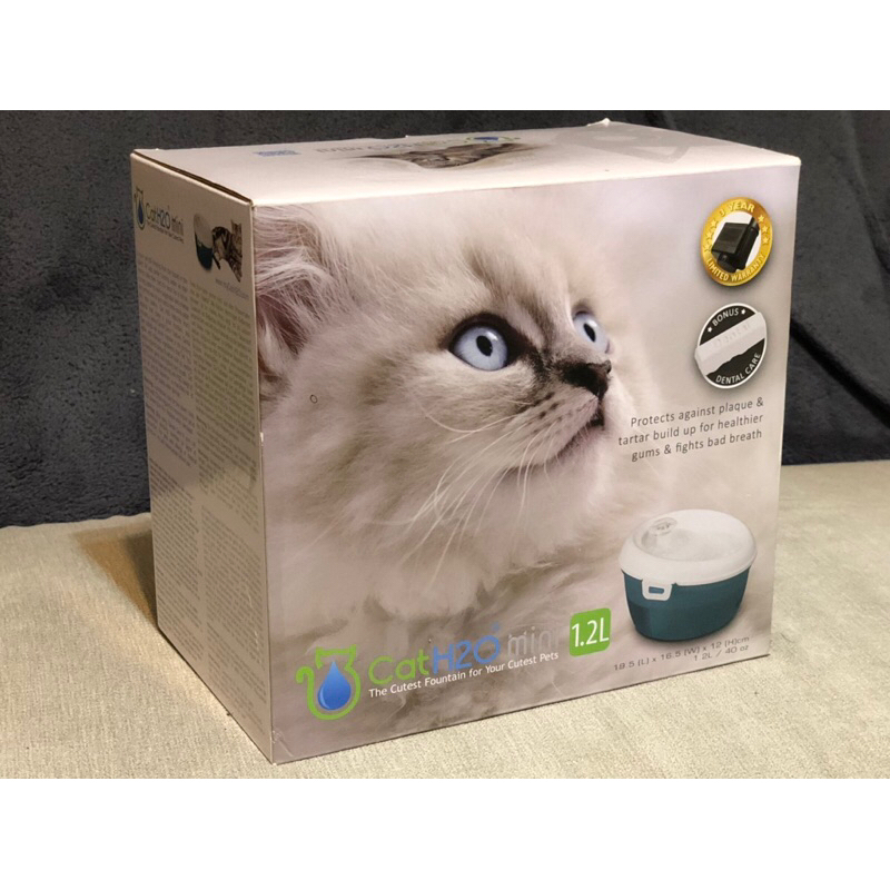 Cat H2O mini cat &amp; dog 1.2L 犬 貓 有氧 自動 濾水機 寵物 有氧濾水機
