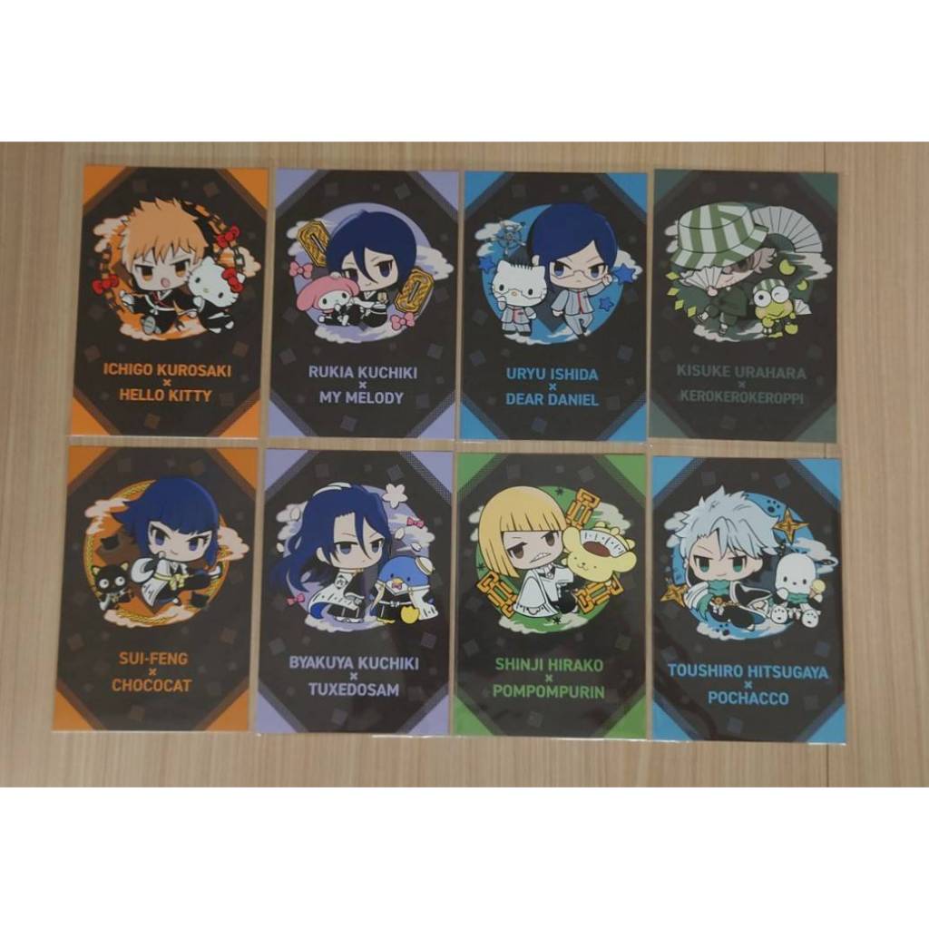 死神 BLEACH 日版 A3 三麗鷗 V2 特典 明信片 一護 露琪亞 雨龍 浦原 碎蜂 白哉 平子 冬獅郎