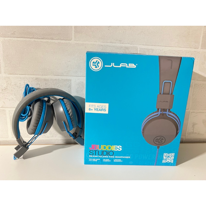 JLab JBuddies Studio 兒童耳機(安全音量設計) 9.5成新 二手