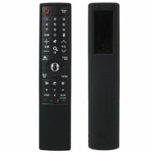 SIKAI LG AN-MR700 電視遙控器保護套 1入 黑色 適 智慧型液晶電視動感遙控器 防滑紋理矽膠套_PP6