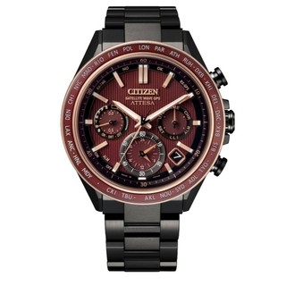 CITIZEN 星辰 廣告代言款CC4056-62W GPS定位衛星對時光動能計時手錶(福利品)