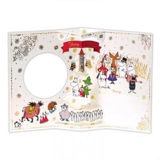 ＼日本現貨／Moomin x Hallmark 姆明 嚕嚕米 小不點 溜溜們系列 北歐 聖誕卡片 立體卡片