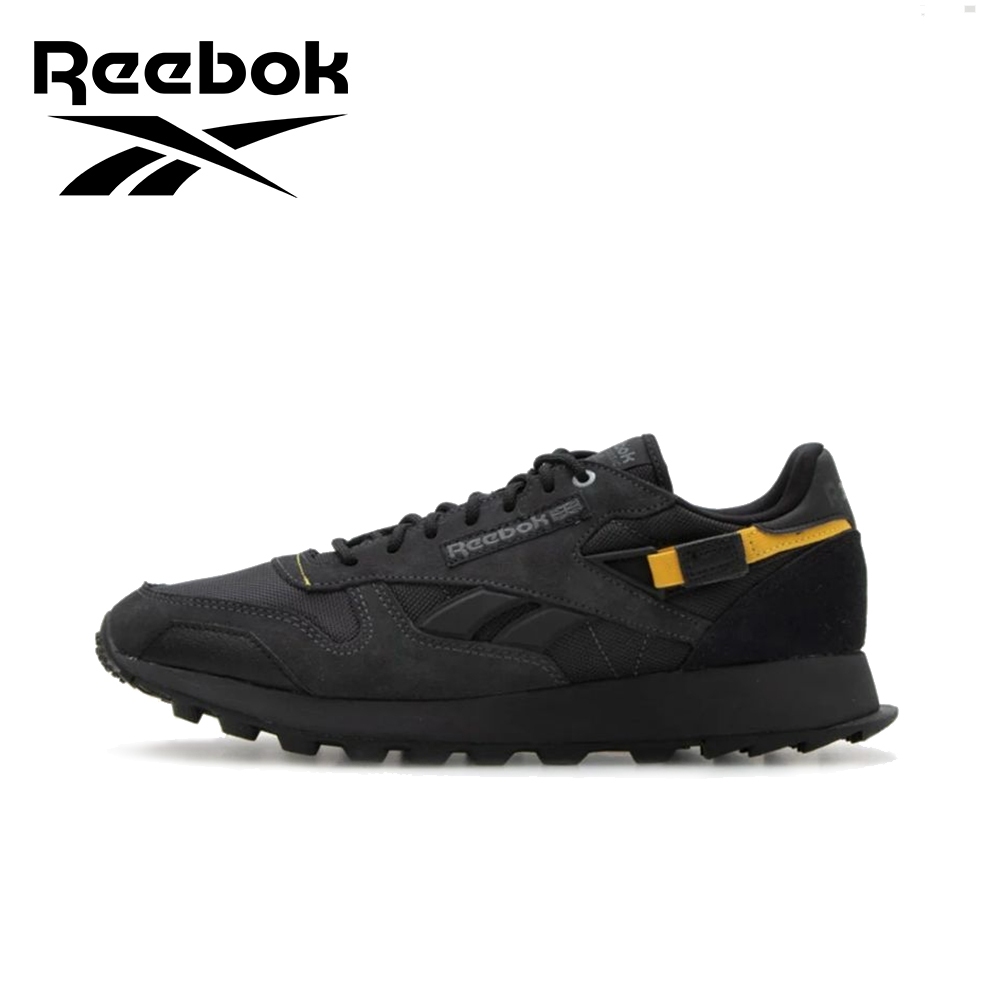 REEBOK CLASSIC LEATHER 復古鞋 休閒鞋 麂皮 經典 潮流黑 100032804