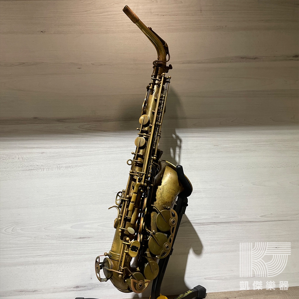 【中古美品】WONGFUL A-91 V 中音 薩克斯風 復古裸銅 Alto SAX【凱傑樂器】