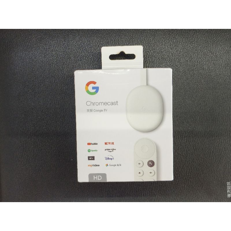 全新出清~ Google Chromecast (支援 Google TV) - 公司貨(含發票)HD版