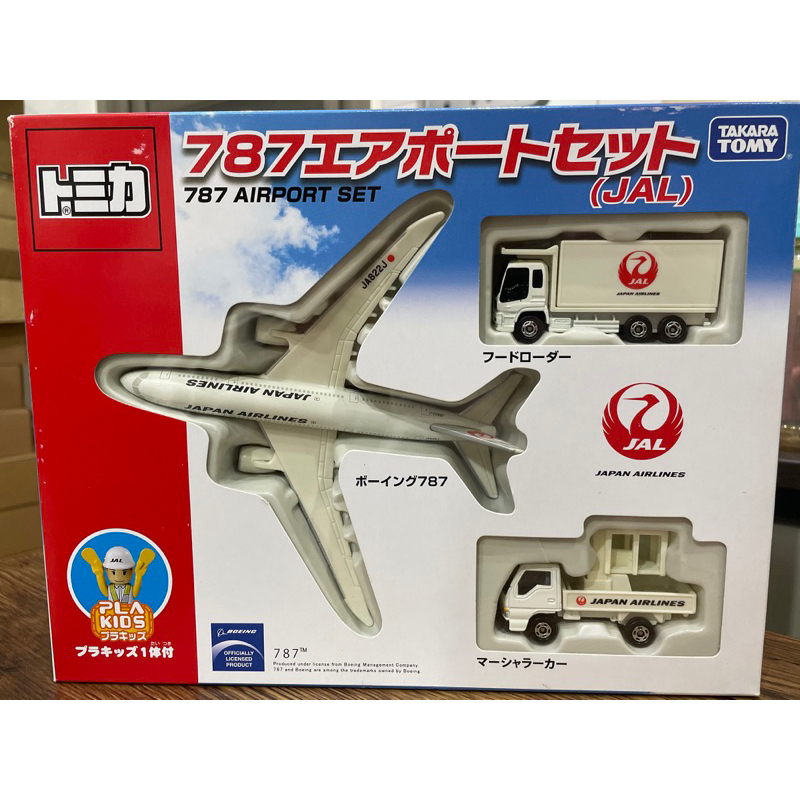 TOMICA 多美 盒組 787 AIRPORT SET  日本航空 JAL 飛機 ✈️ JAPAN  AIRLINES