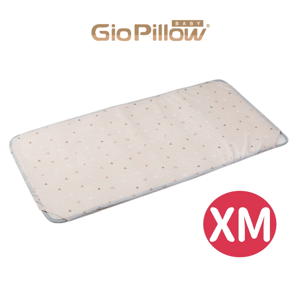 GIO Pillow二合一有機棉超透氣嬰兒床墊 XM號 70x120cm(大床) 寶寶透氣床墊 兒童睡墊 幼兒園睡墊