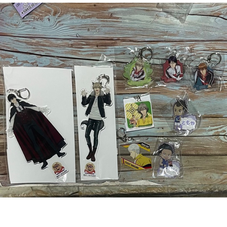 （日版 全新/中古）網球王子 各學院 各角色 壓克力吊飾分售
