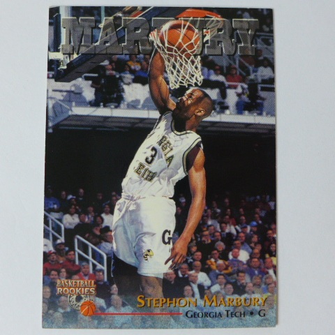 ~Stephon Marbury/馬布瑞~NBA球星/馬大帥.1996年SB RC.大學新人卡