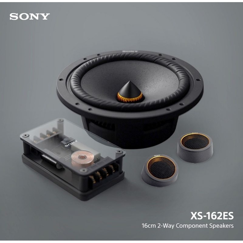 [車聚點 汽車音響] SONY 索尼 XS-162ES 6.5吋 二音路分音喇叭