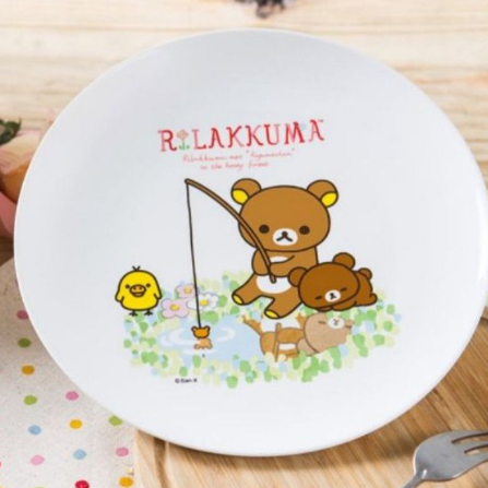 【Rilakkuma 拉拉熊】微風午憩8吋陶瓷盤