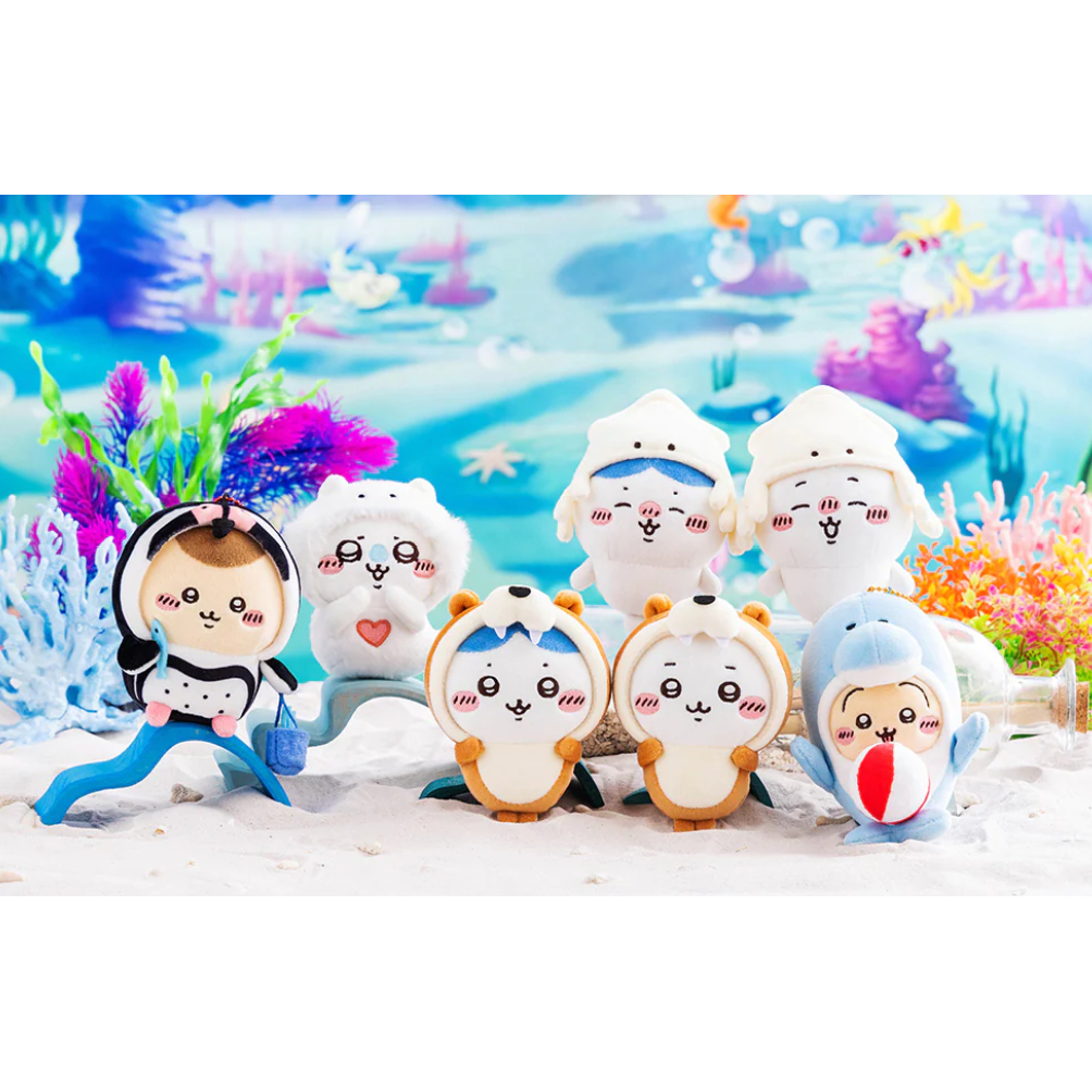 🎗️吉伊卡哇🎗️Chiikawa 水族館聯名 娃娃 吊飾 玩偶 小可愛 小八貓 小兔兔 海豚 海豹 日本代購