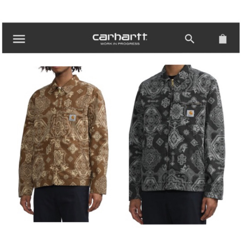 CARHARTT WIP Detroit jacket 變形蟲 復古圖騰 外套 夾克 卡哈特 正品代購