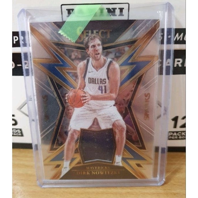 球員卡Panini Select Dirk Nowitzki 球衣 Patch 籃球卡 nba