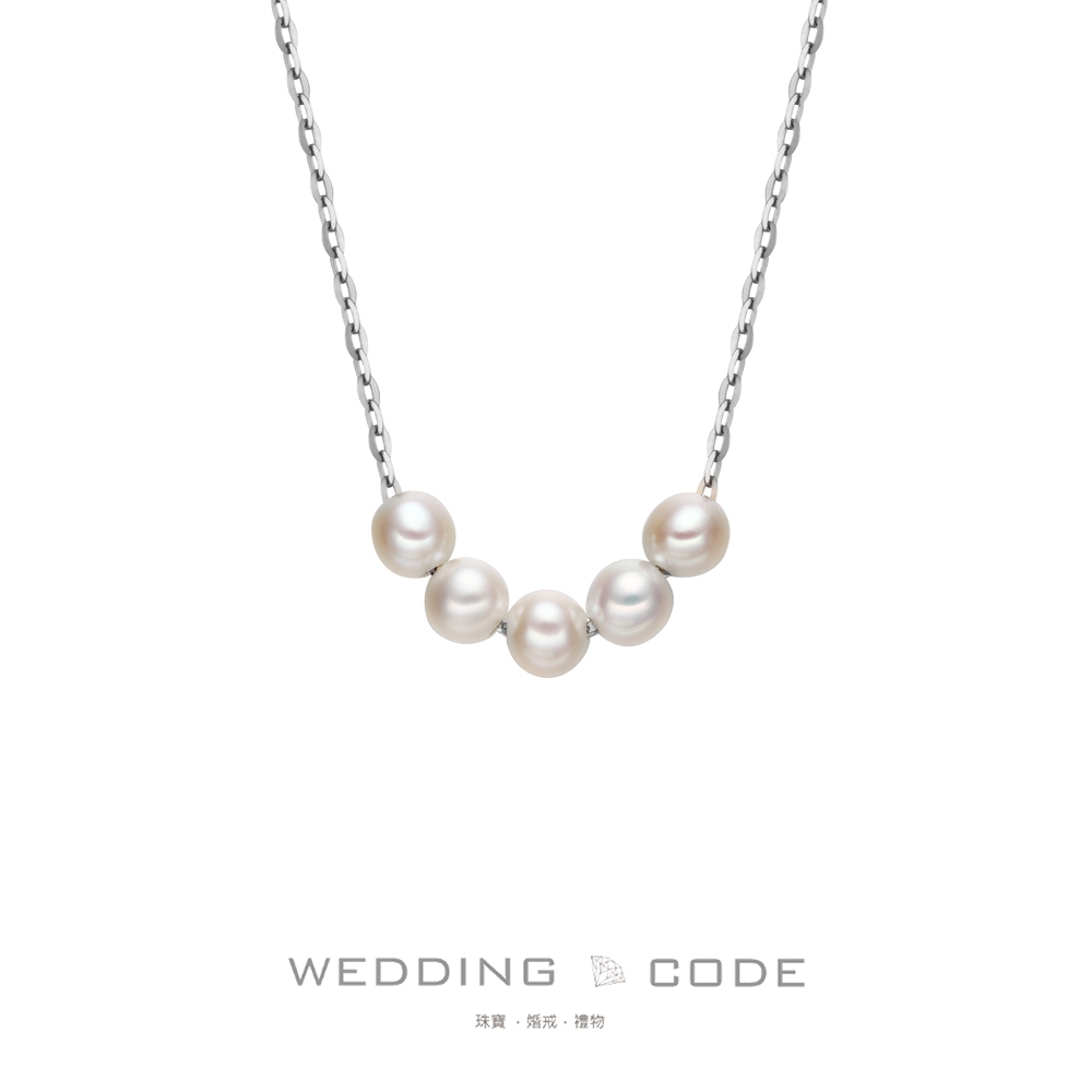 【WEDDING CODE】 珍珠項鍊 單珠3.5 mm