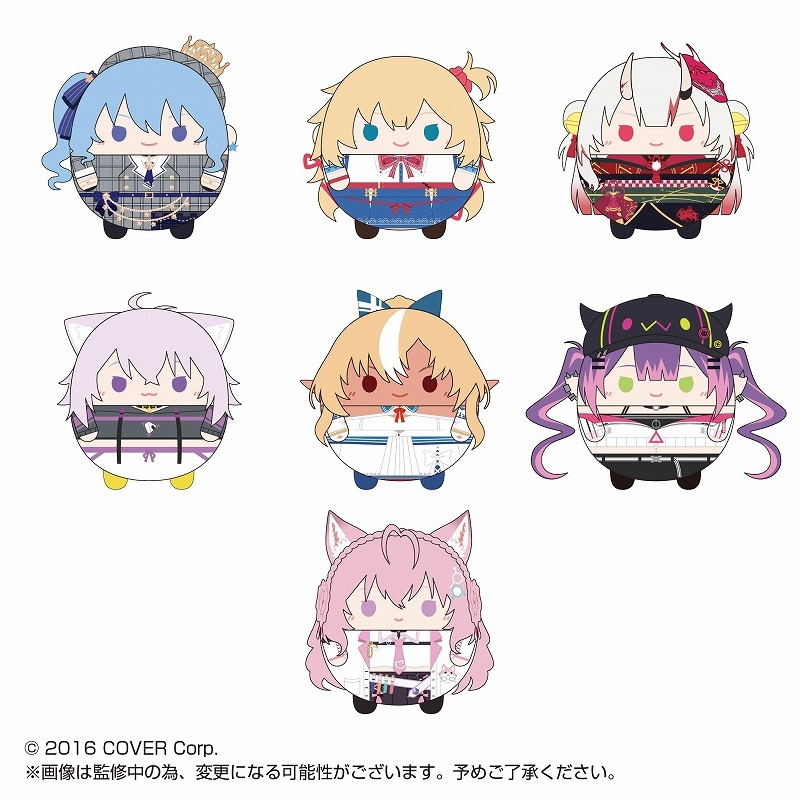 現貨 Hololive ふわコロりん3 球型 娃娃 星街彗星 常闇永遠 百鬼綾目 博衣小夜璃 赤井心 貓又小粥 不知火