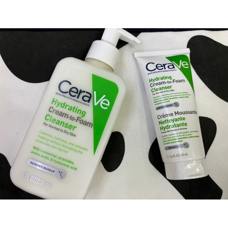 💚舒樂膚CeraVe溫和洗卸潔膚乳(236ml/100ml)💚