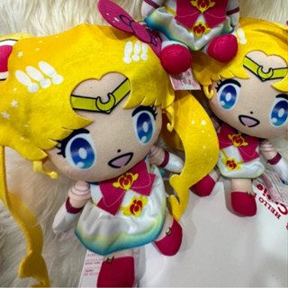 日本進口Hello Kitty和水手服美少女戰士聯名款絨毛娃娃後面Hello Kitt已售