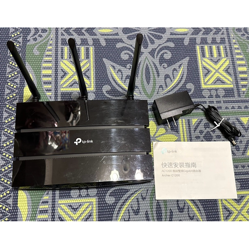 tp-link Archer C1200 AC1200無線雙頻Gigabit路由器 二手