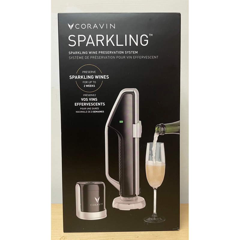 9.999新CORAVIN Sparkling 氣泡酒保存器組