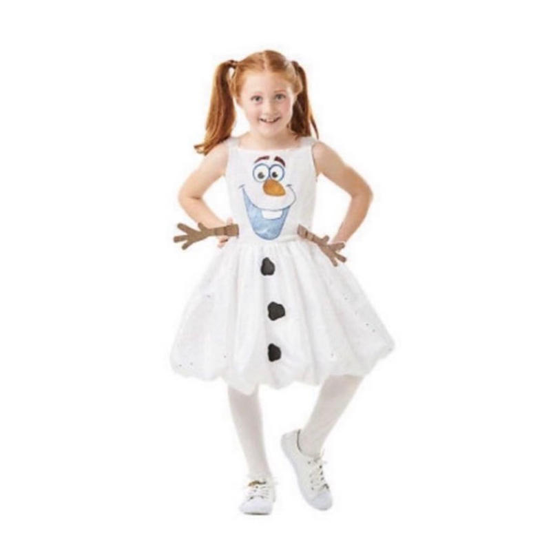 正版 🇺🇸 Disney 迪士尼 Frozen 冰雪奇緣 Olaf 雪寶 主題派對 萬聖節 Halloween 洋裝