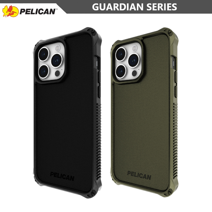 美國Pelican iPhone 15 Pro Max Guardian 防衛者防摔保護殼 MagSafe