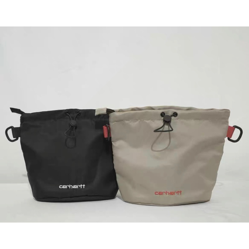 23Ss Carhartt WIP 卡哈特 Bayshore Small Bag 新款 水桶包 斜背包 戶外 包 代購