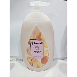 嬌生美體主張水感乳液維他命E&蜜桃果香500ml