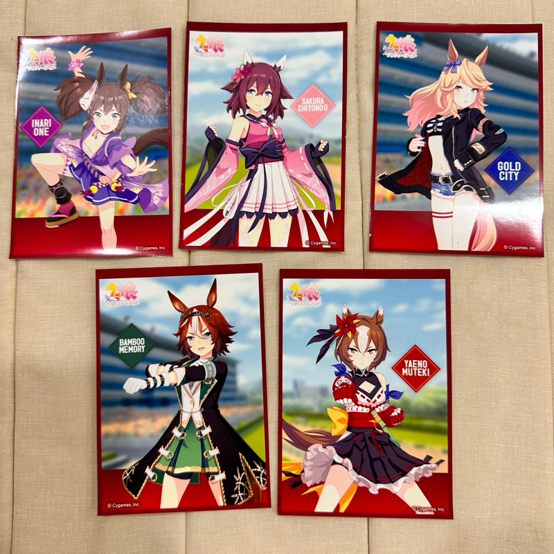 🍭Ruo🍭日貨 官方 賽馬娘 拍立得 角色人物 相片 櫻花千代王 優秀素質 稻荷一 大拓太陽神 目白麥昆