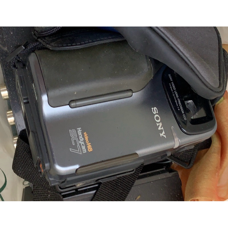 SONY SC-7 Hi8 攝影機~無電池,螢幕裂化~當擺飾,收藏品賣