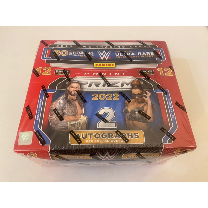 2022 Prizm WWE Hobby Box 元年 球員卡 (1盒)